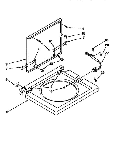 Washer top & lid