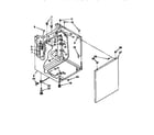 Kenmore 11099575120 washer cabinet diagram