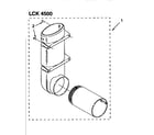 Kenmore 11099575120 exhaust deflector kit (complete) diagram