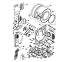 Kenmore 11098573120 dryer bulkhead diagram