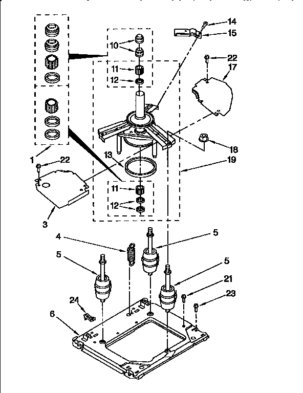Machine base