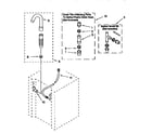 Kenmore 11098573120 washer water system diagram