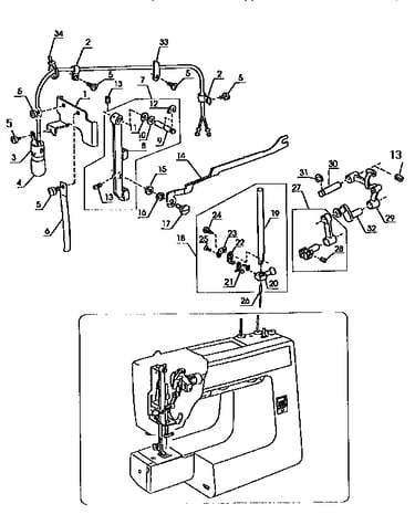 Needle bar assembly