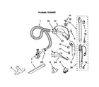 Kenmore 1162441291 hose & attachments diagram