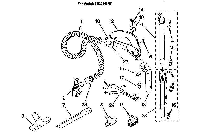 Hose & attachments