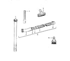 Hoover S1337 cleaning tools diagram