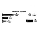 Sears 52718754 hardware identifier diagram