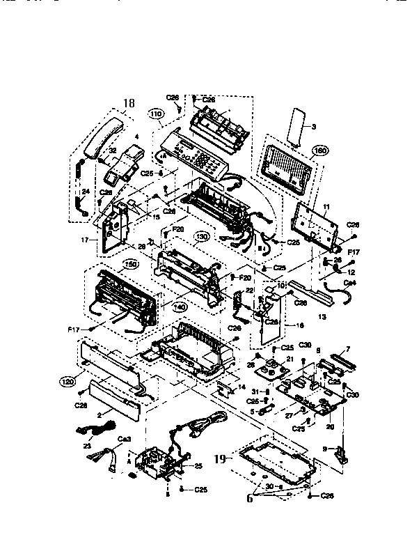 100. assembly location diagram