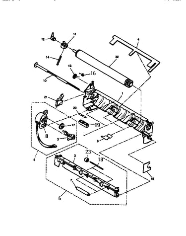 153.  paper feed base unit