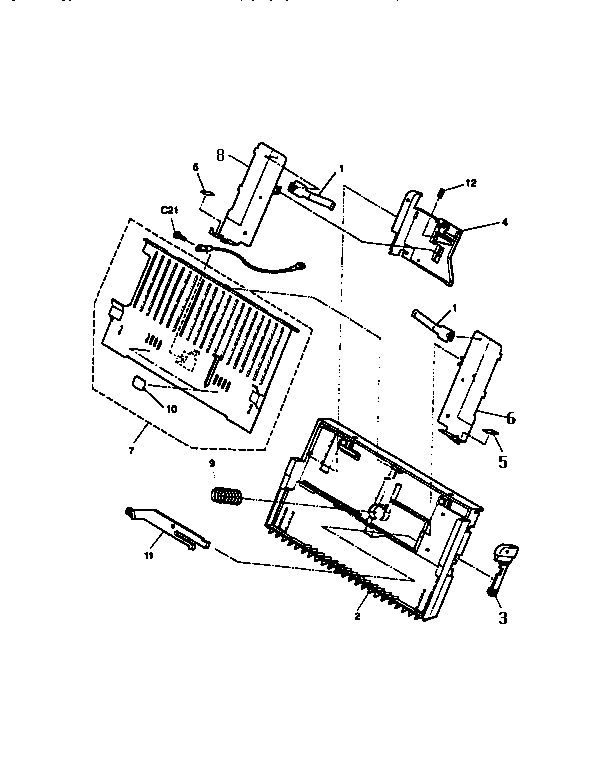 160.  paper holder unit