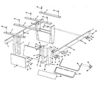 Sears 52725129 leg assembly diagram