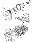 Door/blower and lock