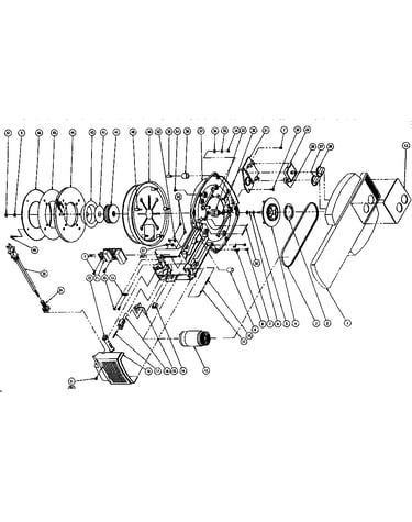 Powerhead exploded view
