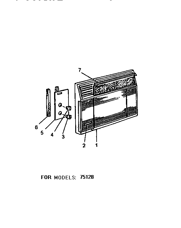 DECORATIVE FRONT ASSEMBLY