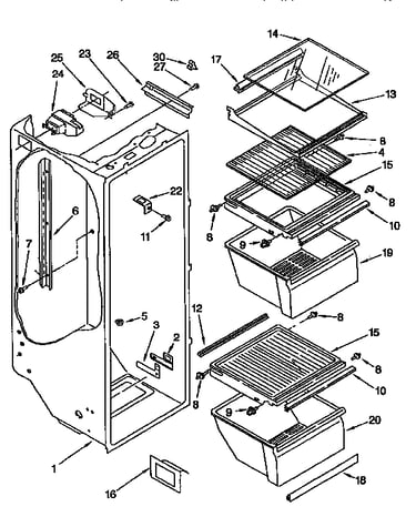 Refrigerator liner