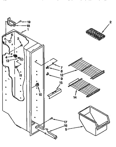 Freezer liner