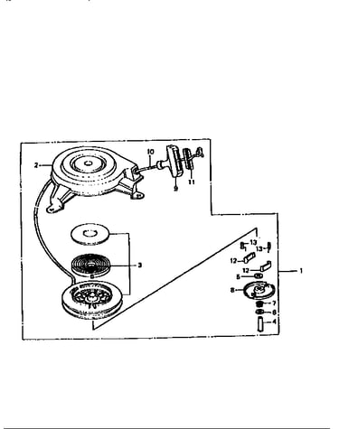 Recoil starter