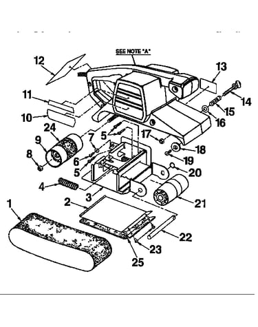 Platen assembly