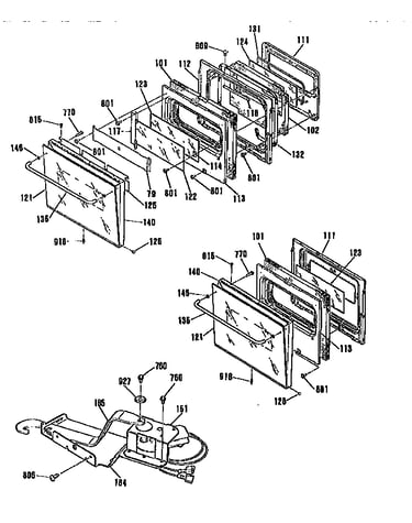 Doors and latch