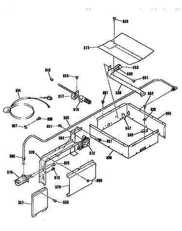 Burner section