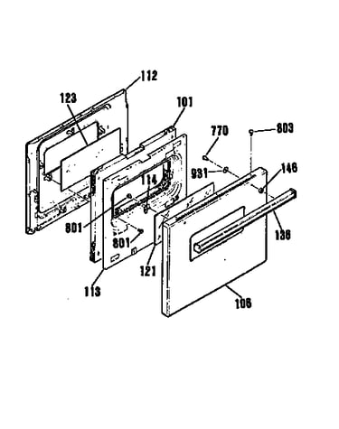 Door section