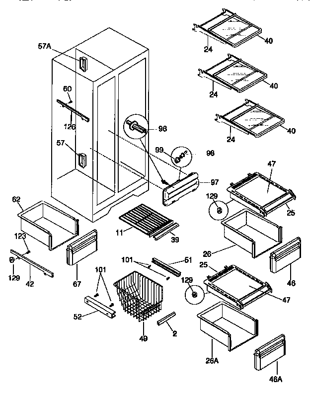 SHELVES