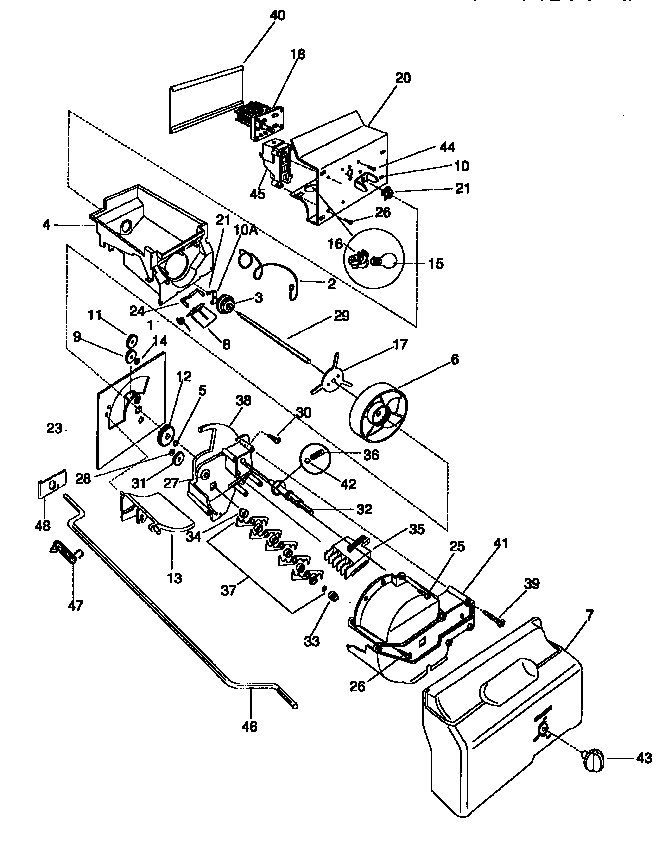 CONTAINER AND DRIVE