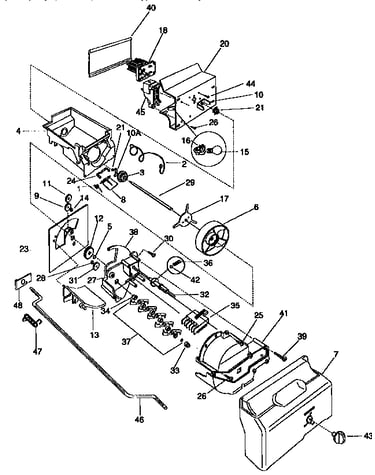 Container and drive