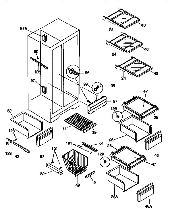 SHELVES