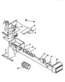 Motor & ice container