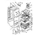 Kenmore 1069555620 refrigerator liner diagram