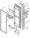 Refrigerator door