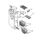 Kenmore 1069557980 freezer liner diagram