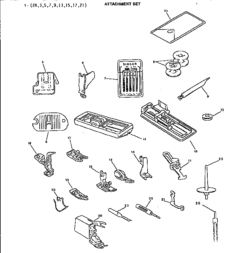 ATTACHMENT SET