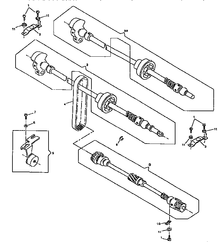 ARM SHAFT DRIVE SYSTEM