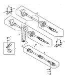 Arm shaft drive system