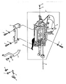 Coaxial presser bar system