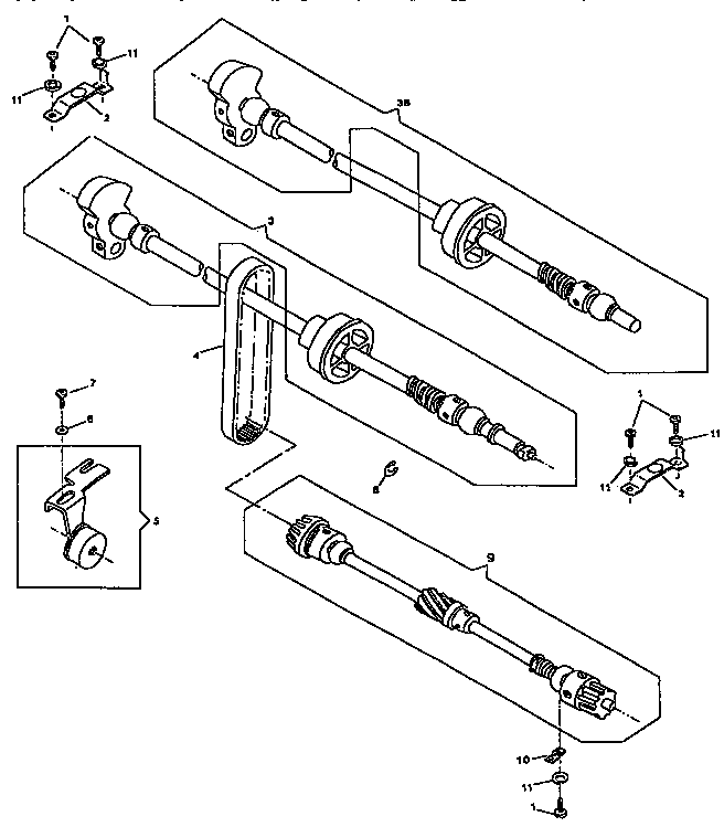 ARM SHAFT DRIVE SYSTEM