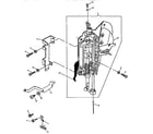 Kenmore 13510 coaxial presser bar system diagram