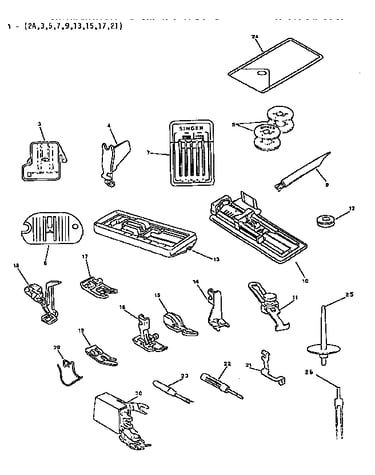 Attachment set