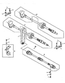 Arm shaft drive system