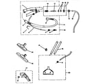 Kenmore 1758670490 hose assembly diagram