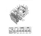 Kenmore 67481 functional replacement parts diagram
