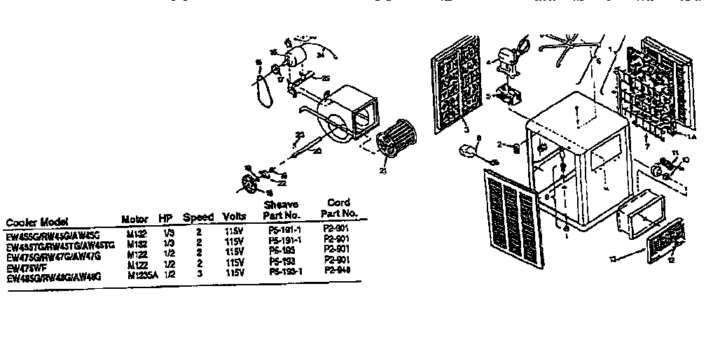Unit parts