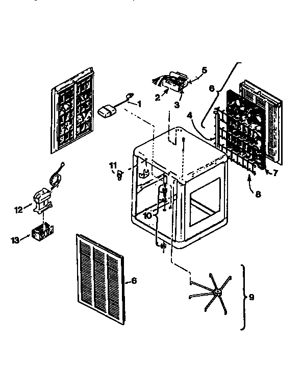 SIDE DISCHARGE EVAPORATIVE COOLER