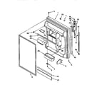 Kenmore 1069751781 refrigerator door diagram