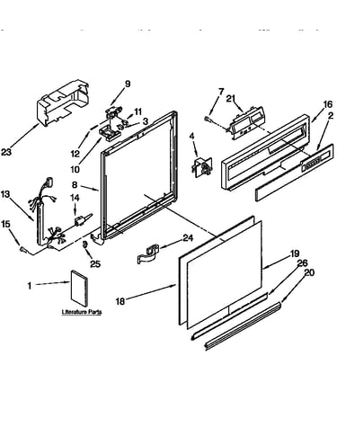 Frame and console