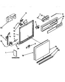 Frame and console