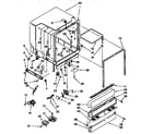Kenmore 6651684991 tub and assembly diagram