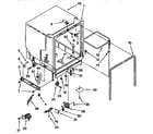 Kenmore 6651765992 tub assembly diagram